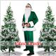 【クリスマスコスプレ 衣装】メンズサンタ Men's Santa costume GREEN VELVET グリーン - 縮小画像1