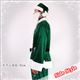 【クリスマスコスプレ 衣装】メンズサンタ Men's Santa costume GREEN VELVET グリーン - 縮小画像2