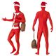 【コスプレ】Santa Second Skin Costume and Santa Sack M 大人用 M - 縮小画像2