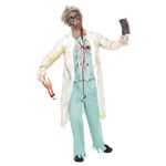 【コスプレ】Zombie Doctor Costume, White and Green M 大人用 M