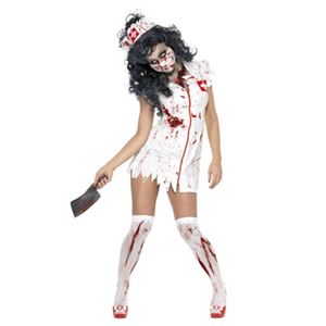 【コスプレ】Zombie Nurse Costume S 大人用 S