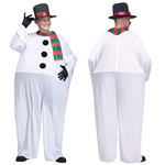 【コスプレ】Fat Snowman Adult Cstm 大人用