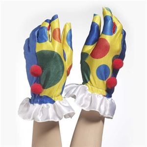 【コスプレ】CLOWN GLOVES W／POM POMS