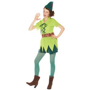 【コスプレ】95616 Adult Peter Pan For Woman ピーターパン 大人用 - 拡大画像