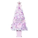 クリスマスツリー 【ピンク 135cmサイズ】 四角ポット付き 『セットツリー』 〔イベント パーティー〕