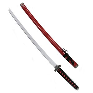 Uniton 日本刀DX 赤 銀装飾 100cm 木製