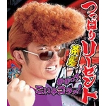 コスプレ つっぱりリーゼント・茶髪 （丸）