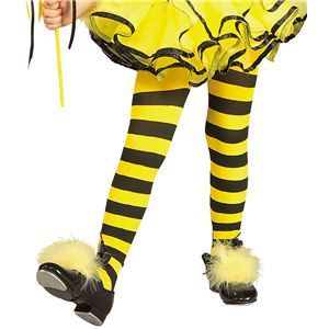 RUBIE'S（ルービーズ） ACCESSORY（アクセサリー） アクセサリ（コスプレ） Child BumbleBee Tights（チャイルド バンブルビー タイツ）