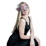 RUBIE'S（ルービーズ） ACCESSORY（アクセサリー） マスク（コスプレ） Domino Mask - Fancy Flower（ドミノ マスク ファンシー フラワー） 