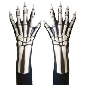 RUBIE'S（ルービーズ） ACCESSORY（アクセサリー） 手ぶくろ（コスプレ） Skeleton Gloves（スケルトン グローブズ）