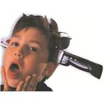RUBIE'S（ルービーズ） WEAPON（ウエポン） ナイフ（コスプレ） Knife-Thru-Head（ナイフスルーヘッド）