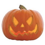 RUBIE'S（ルービーズ）HALLOWEEN（ハロウィン） 9inch Scary Jack-O'-Lantern （LED）（9インチ スクリーム ジャック・オー・ランタン （LED））