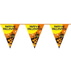 HALLOWEEN（ハロウィン） 12ft Flag Banner - Happy Halloween（12フィート フラッグ バナー ハッピー ハロウィーン） 