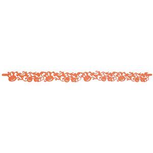 HALLOWEEN（ハロウィン） Felt Banner - Orange Halloween（フェルト バナー オレンジ ハロウィーン）