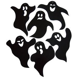 RUBIE'S（ルービーズ） HALLOWEEN（ハロウィン） Ghost Paper Wall Deco（ゴースト ペーパー ウォール デコ）
