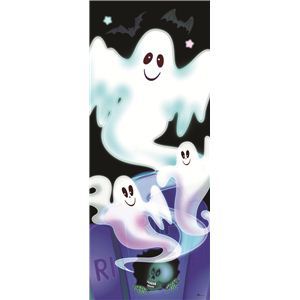 RUBIE'S（ルービーズ） HALLOWEEN（ハロウィン） Ghost Door Banner（ゴースト ドア バナー）