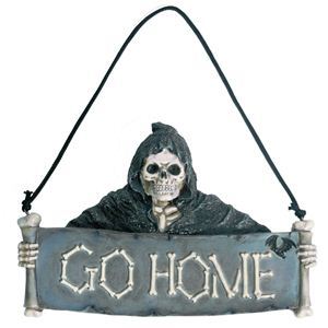 RUBIE'S（ルービーズ） HALLOWEEN（ハロウィン） Hanging Deco - Go Home（ハンギング デコ ゴー ホーム）