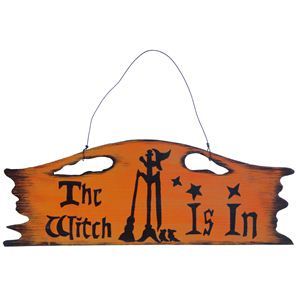 RUBIE'S（ルービーズ） HALLOWEEN（ハロウィン） Wooden Plate - Witch（ウードン プレイト ウィッチ）