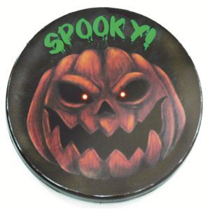 RUBIE'S（ルービーズ） HALLOWEEN（ハロウィン） Talking Glass Coaster - Pumpkin（トーキング グラス コースター パンプキン）