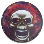 RUBIE'S（ルービーズ） HALLOWEEN（ハロウィン） Talking Glass Coaster - Skull（トーキング グラス コースター スカル）