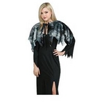 RUBIE'S (ルービーズ)　GREY FUR CAPELET