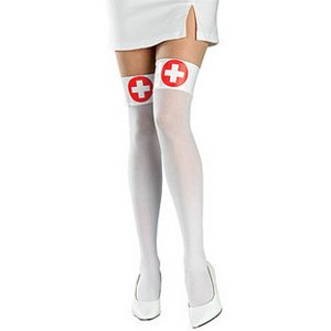 RUBIE'S (ルービーズ) Nurse Thigh Highs 6167 