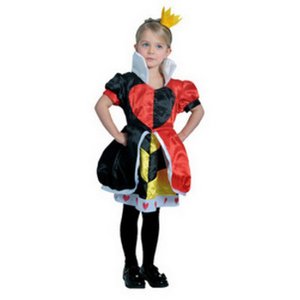 RUBIE'S（ルービーズ） DISNEY（ディズニー） コスプレ Child Queen Of Hearts（クイーン オブ ハーツ） Sサイズ