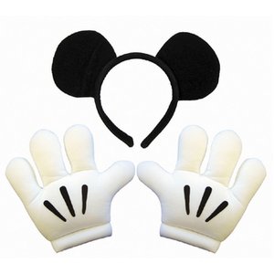 rubies 802540 Mickey Mouse Headband & Glove Set ミッキーヘッドバンド グローブの写真1