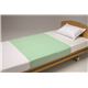 【快適介護用品】失禁用シーツ 速乾防水シーツ 緑色(90X145cm) 2枚入