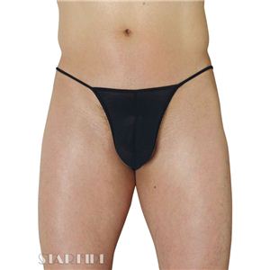 【EROX★】スーパーシースルーブラック【メンズビキニ MENS★セクシー下着】 5D0003BK
