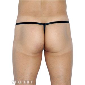 【EROX★】スラッガーリングTバックブラック【メンズビキニ MENS★セクシー下着】 5D0072BK - 拡大画像