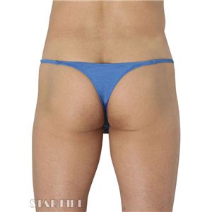 【EROX★】ノックアウトTバックブルー【メンズビキニ MENS★セクシー下着】 5D0081BL