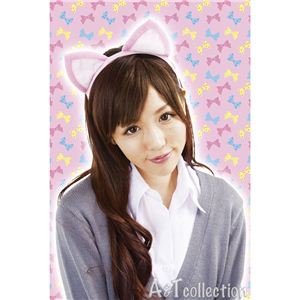 猫耳カチューシャ（ピュアピンク）