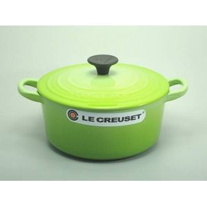 【送料無料】ル・クルーゼ （Le Creuset） 両手鍋 ココット・ロンド 20cm フルーツグリーン