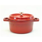staub（ストウブ） ピコ・ココット ラウンド 20cm鍋 レッド