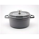 staub（ストウブ） ピコ・ココット ラウンド 18cm鍋 グレイ（グラファイト） 