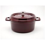 staub（ストウブ） ピコ・ココット ラウンド 20cm鍋　グレナディンレッド 