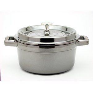 staub（ストウブ） ピコ・ココット ラウンド 20cm鍋　チタングレイ 