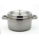staub（ストウブ） ピコ・ココット ラウンド 20cm鍋　チタングレイ 