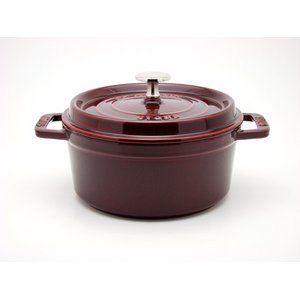 staub（ストウブ） ピコ・ココット ラウンド 24cm グレナディンレッド 