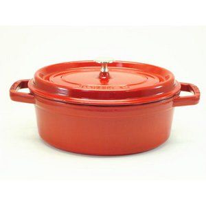 staub（ストウブ） ピコ・ココット オーバル 27cm レッド