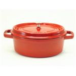 staub（ストウブ） ピコ・ココット オーバル 27cm レッド