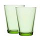 iittala Kartio(イッタラ カルティオ) ハイボール ペアセット アップルグリーン