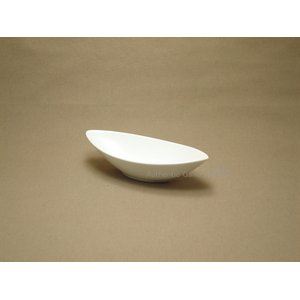 【セット販売】白い器 舟型深鉢 ホワイト Sサイズ (3個セット) 商品画像
