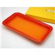 ル・クルーゼ (Le Creuset) レクタンギュラー・プレート オレンジ 2枚セット
