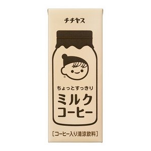 【まとめ買い】伊藤園 チチヤス ちょっとすっきり ミルクコーヒー 紙パック 250ml×24本(1ケース) 商品写真