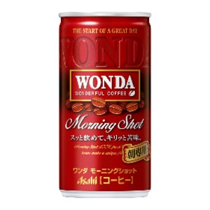 【まとめ買い】アサヒ ワンダ モーニングショット 缶 185g×30本入り(1ケース) 商品画像