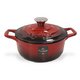 La CUISINE(ラ・キュイジーヌ)ラウンドキャセロール 20cm レッド LC-4100