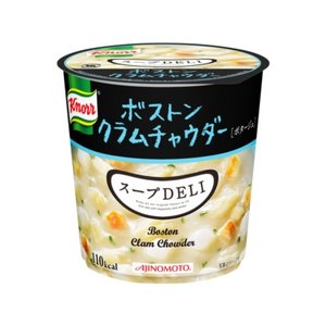 【まとめ買い】味の素 クノール スープDELI ボストンクラムチャウダー 26.8g×6カップ（1ケース）