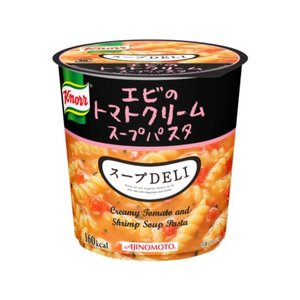 【まとめ買い】味の素 クノール スープDELI エビのトマトクリームパスタ 41.2g×12カップ（2ケース）